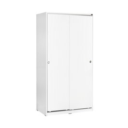 Hanah Home Armario de Puertas Correderas Blanco